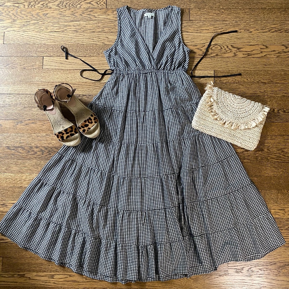 Max Studio tiered maxi dress